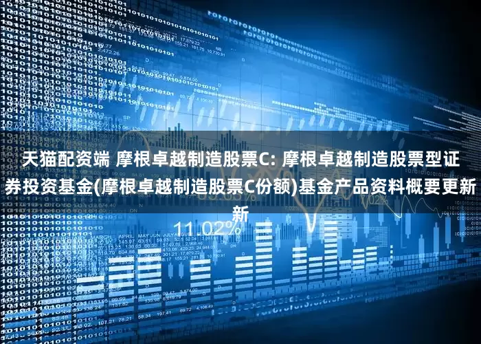 天猫配资端 摩根卓越制造股票C: 摩根卓越制造股票型证券投资基金(摩根卓越制造股票C份额)基金产品资料概要更新